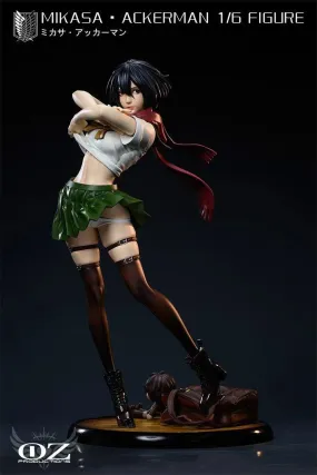 1:6 Mikasa Ackerman Figure Statue