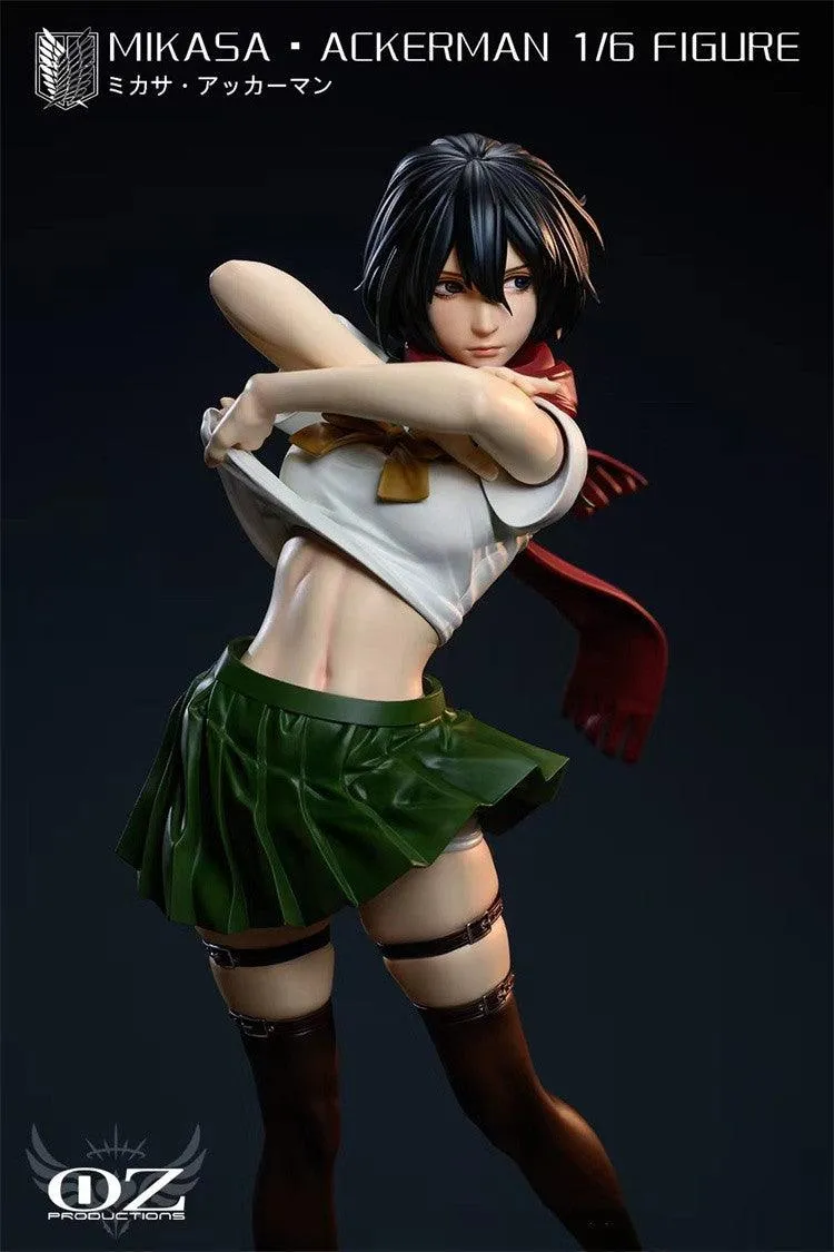 1:6 Mikasa Ackerman Figure Statue