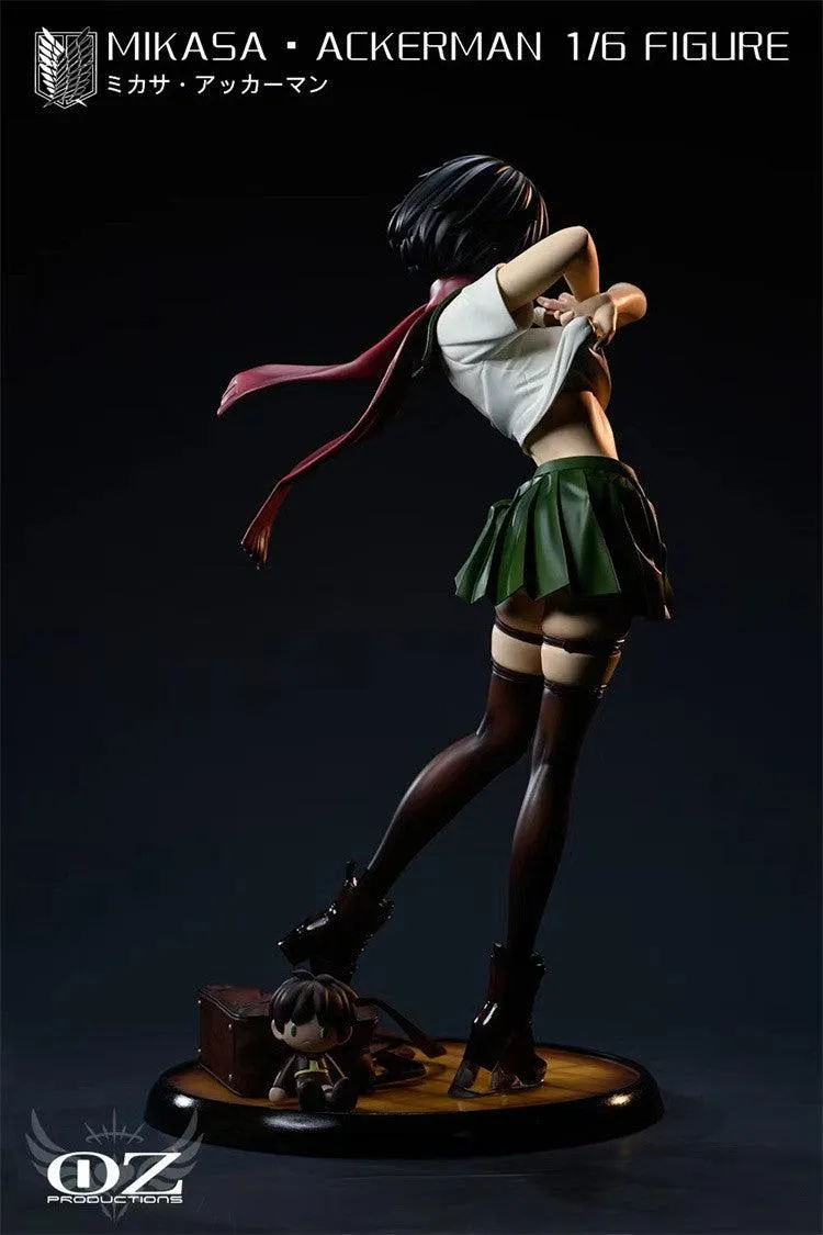 1:6 Mikasa Ackerman Figure Statue