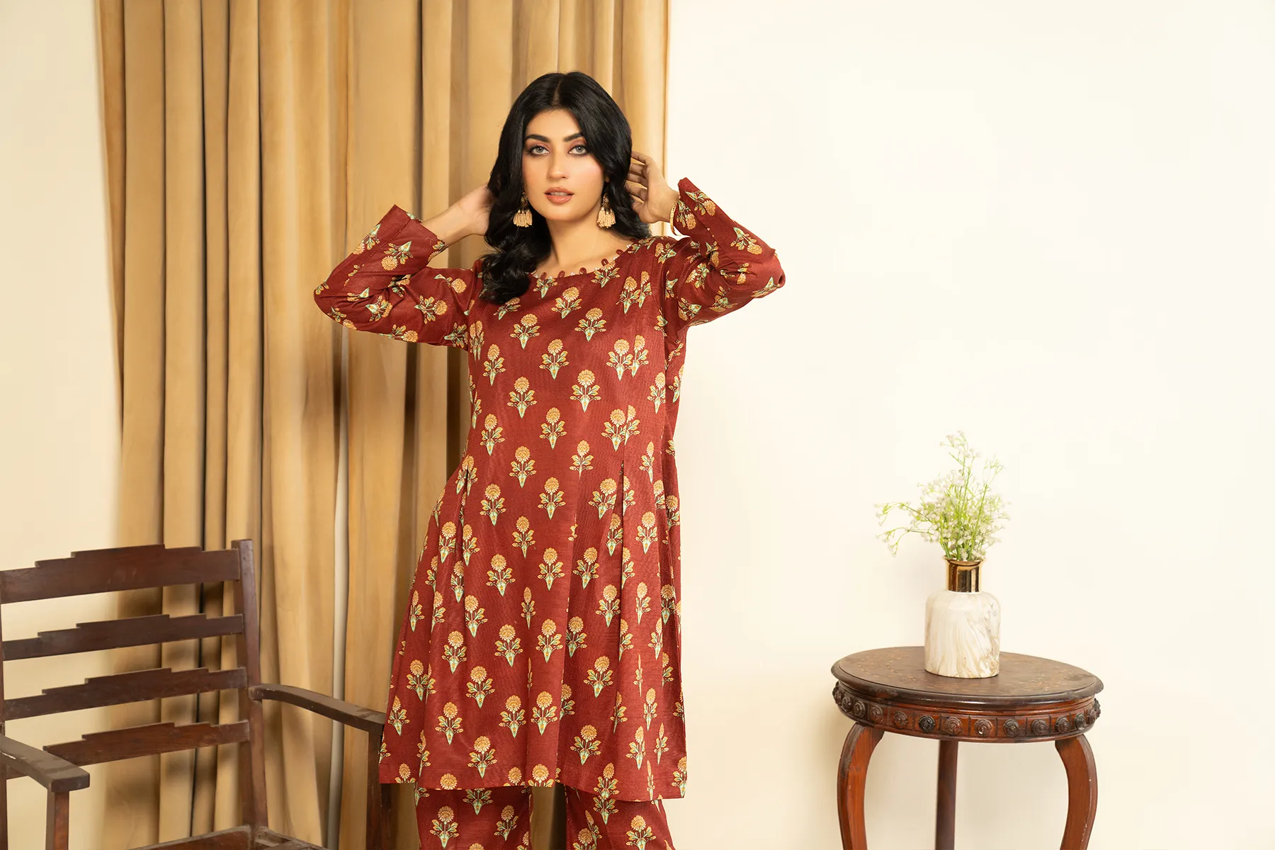 1PC Digital Khaddar Kurti 06