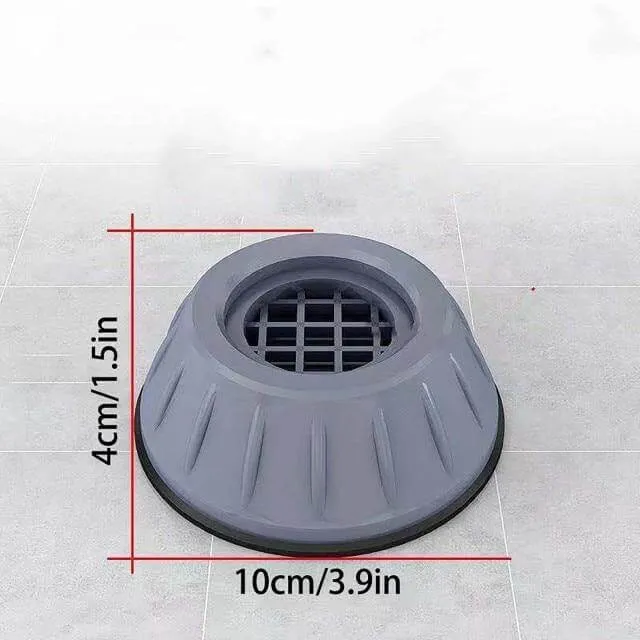 4pcs Non-slip Washing Machine Base Shock Absorber Mat