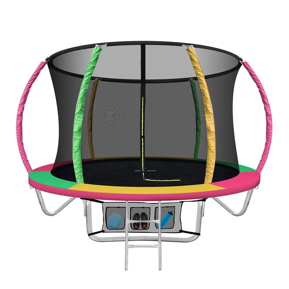 8FT Kids Trampoline with Safety Net & Ladder - Everfit