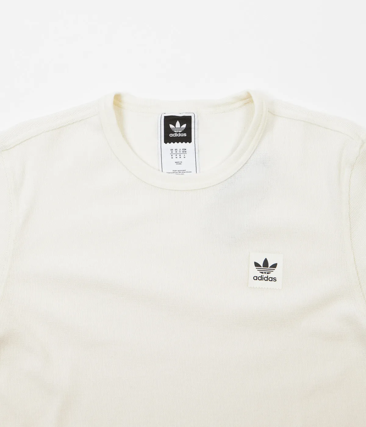 Adidas Thermal Long Sleeve T-Shirt - Off White