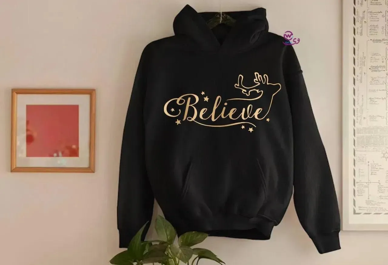 Adult Hoodies - Christmas -Gold printing