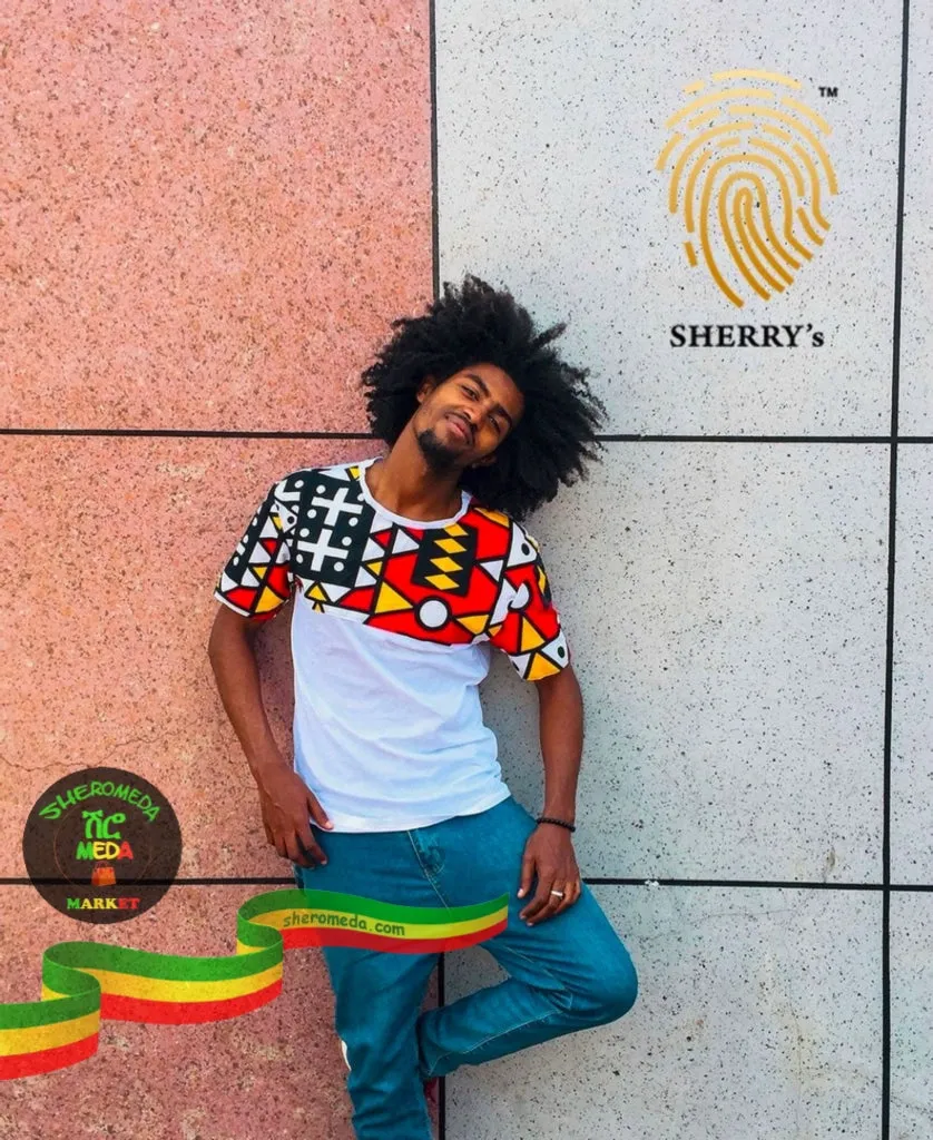 African tshirt by Sherrys