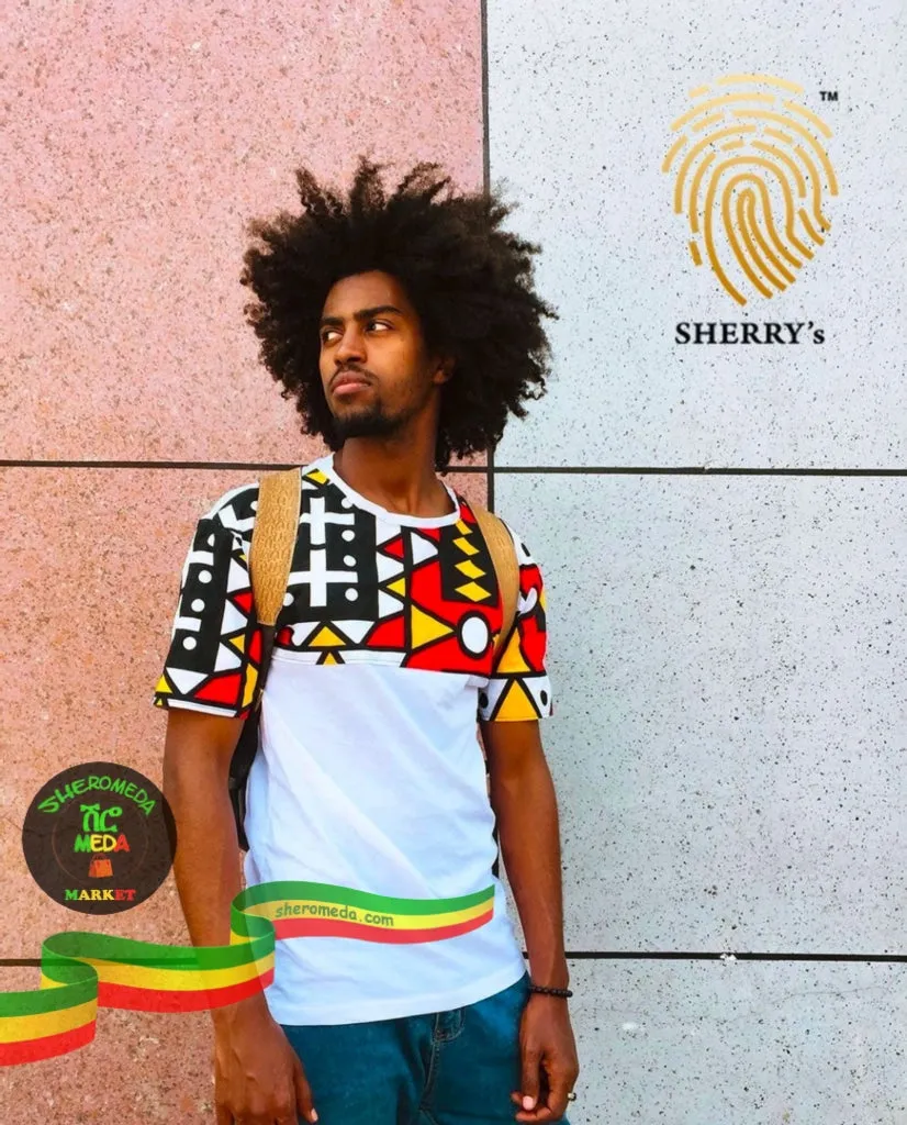 African tshirt by Sherrys