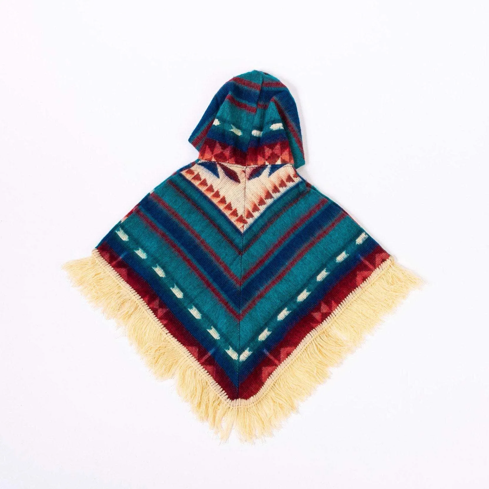 Alpaca toddler poncho