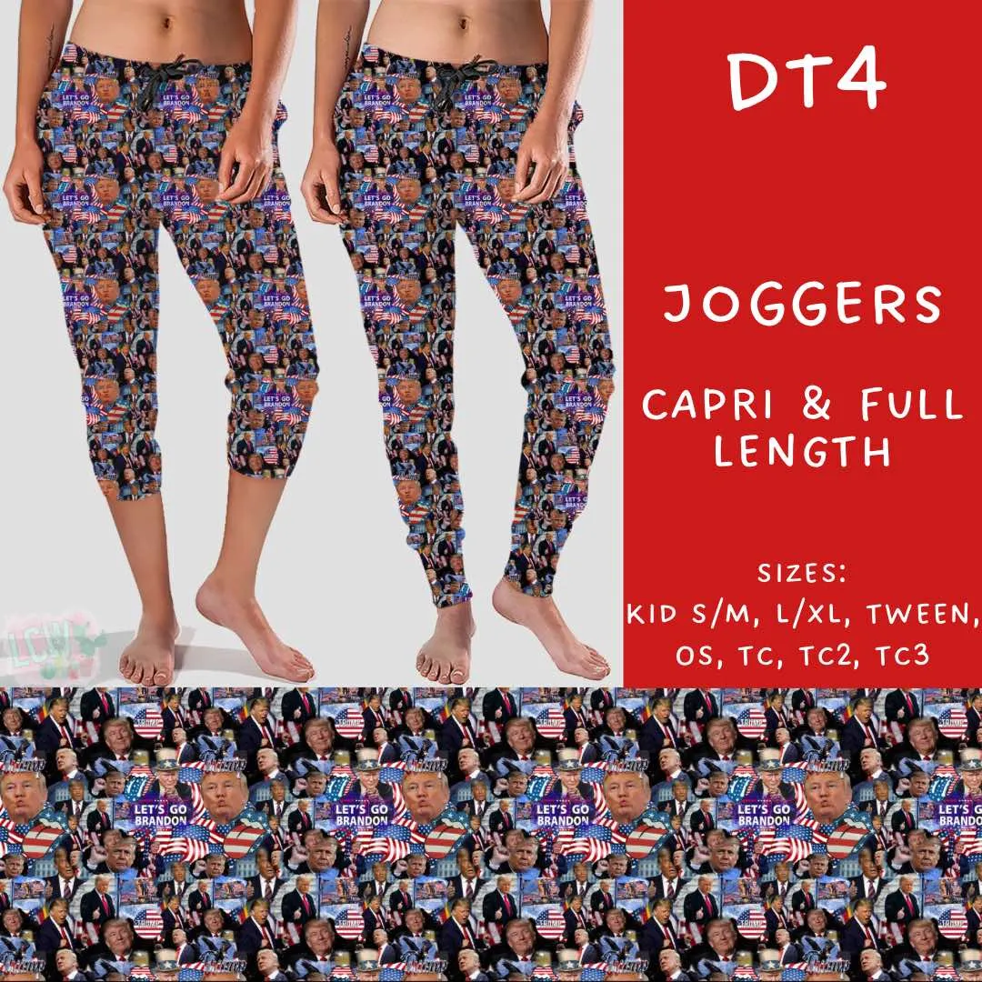 Batch #186 - Vote Collection - Closes 8/27 - ETA early Oct. - DT04 Full and Capri Length Joggers