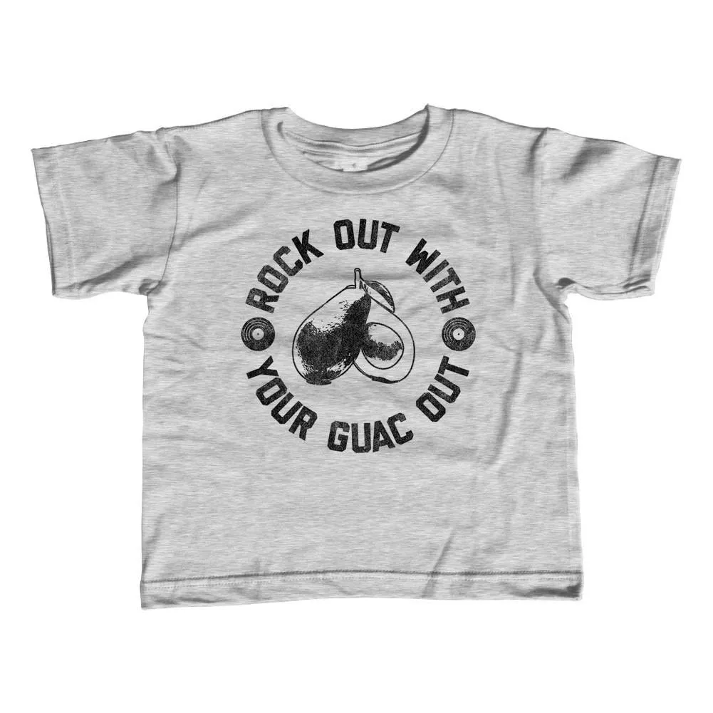 Boredwalk - Youth Rock Out With Your Guac Out T-Shirt Guacamole Funny Foodie