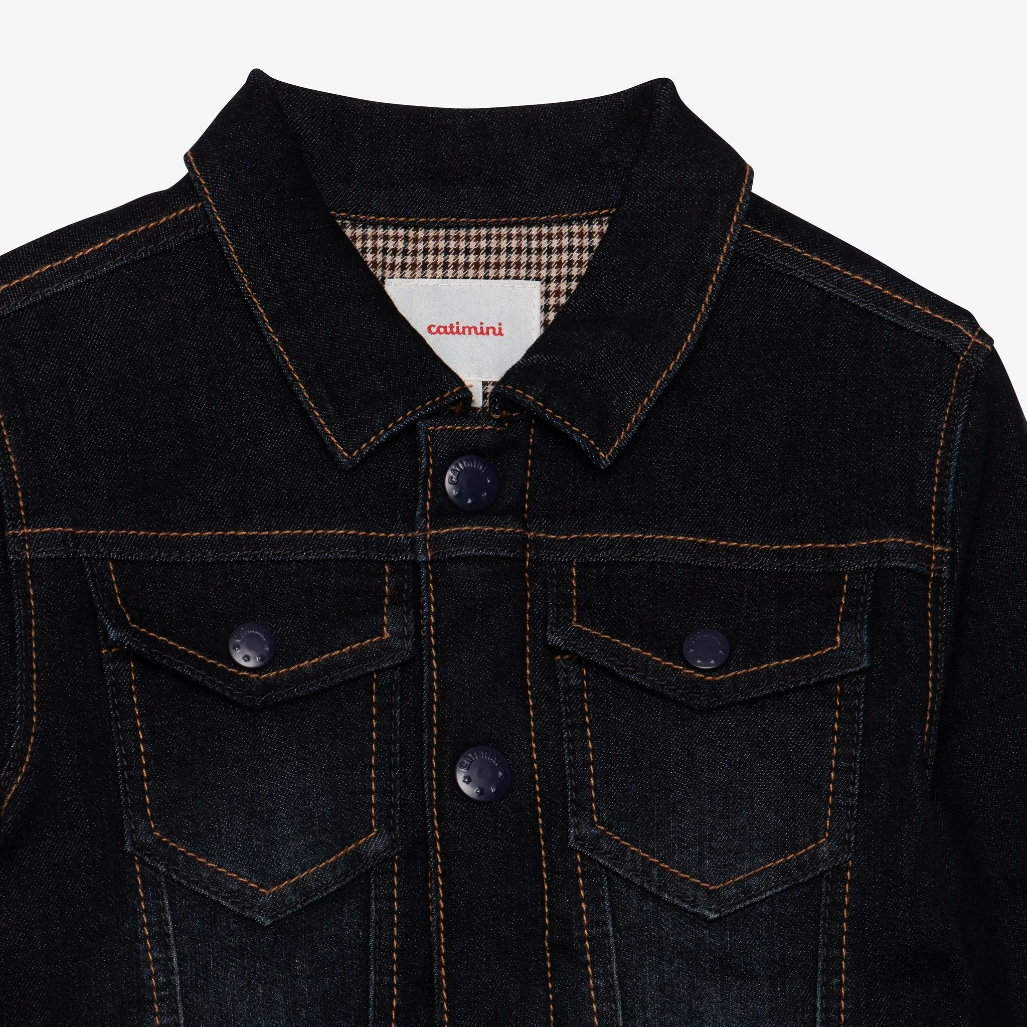 Boy dark navy denim jacket