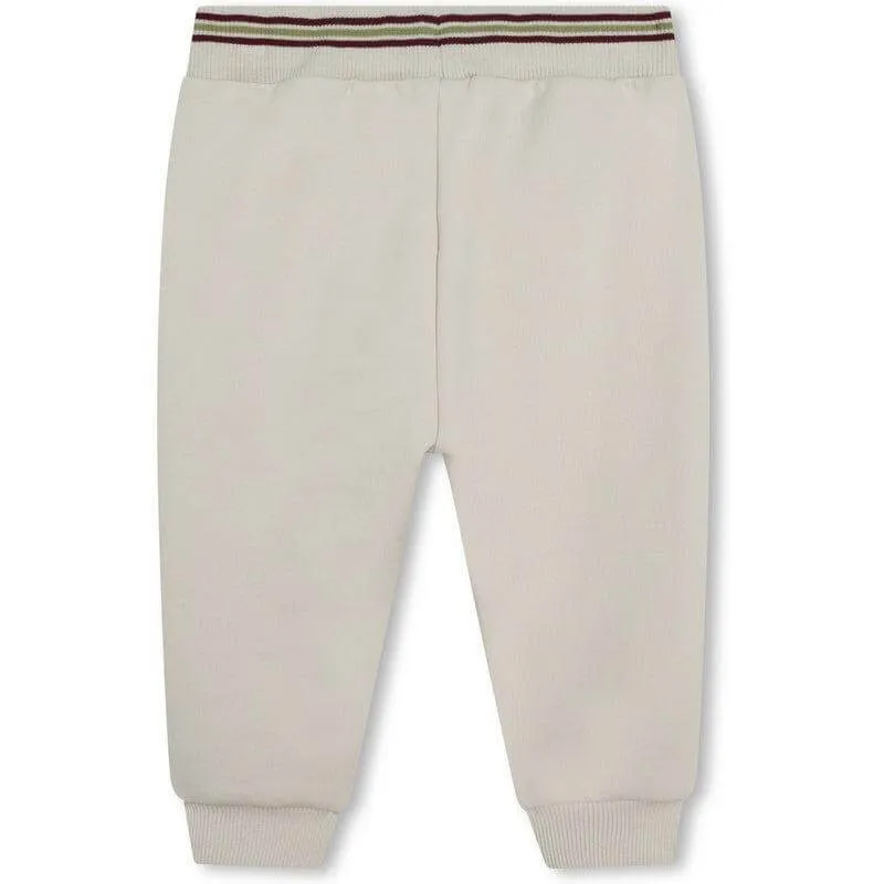 Boys Beige Joggers