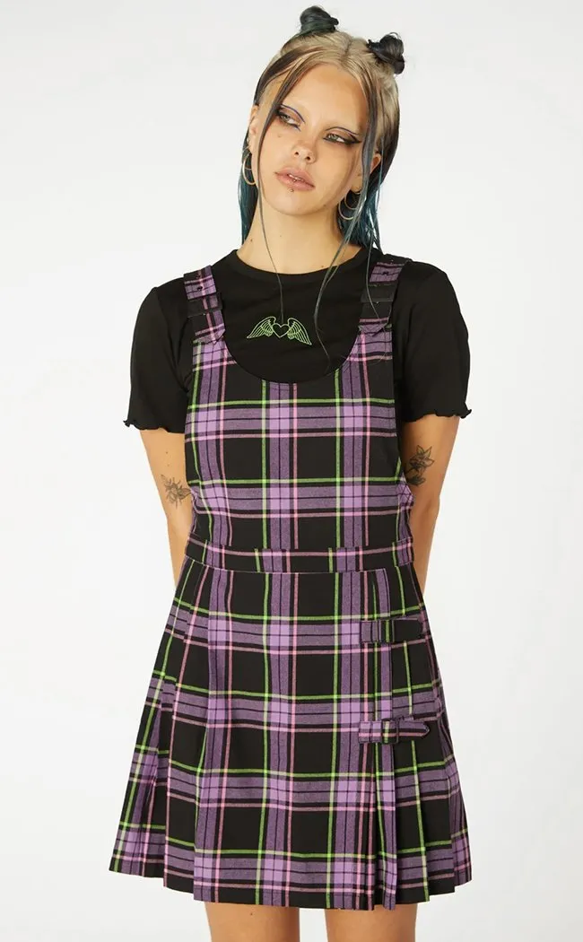 Bright Tartan Pinafore