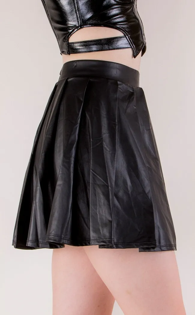 Britney Pleated Mini Skirt