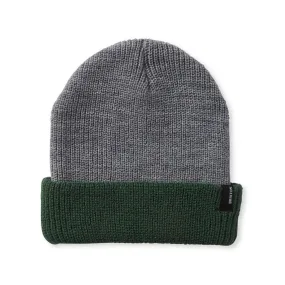 Brixton Heist Beanie Light Grey / Pine Needle