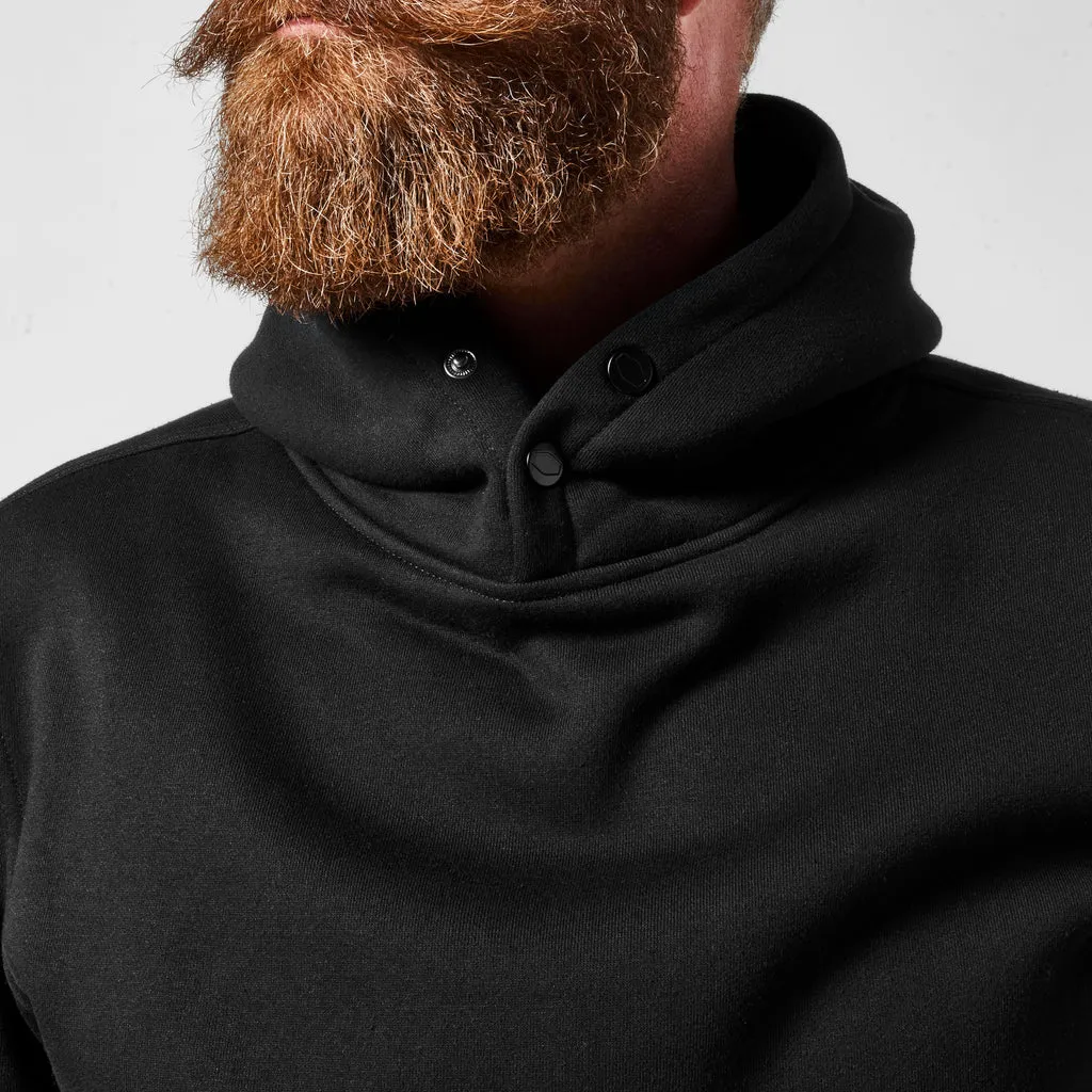 'Brunt' Men's The Shevlin Hoodie - Black