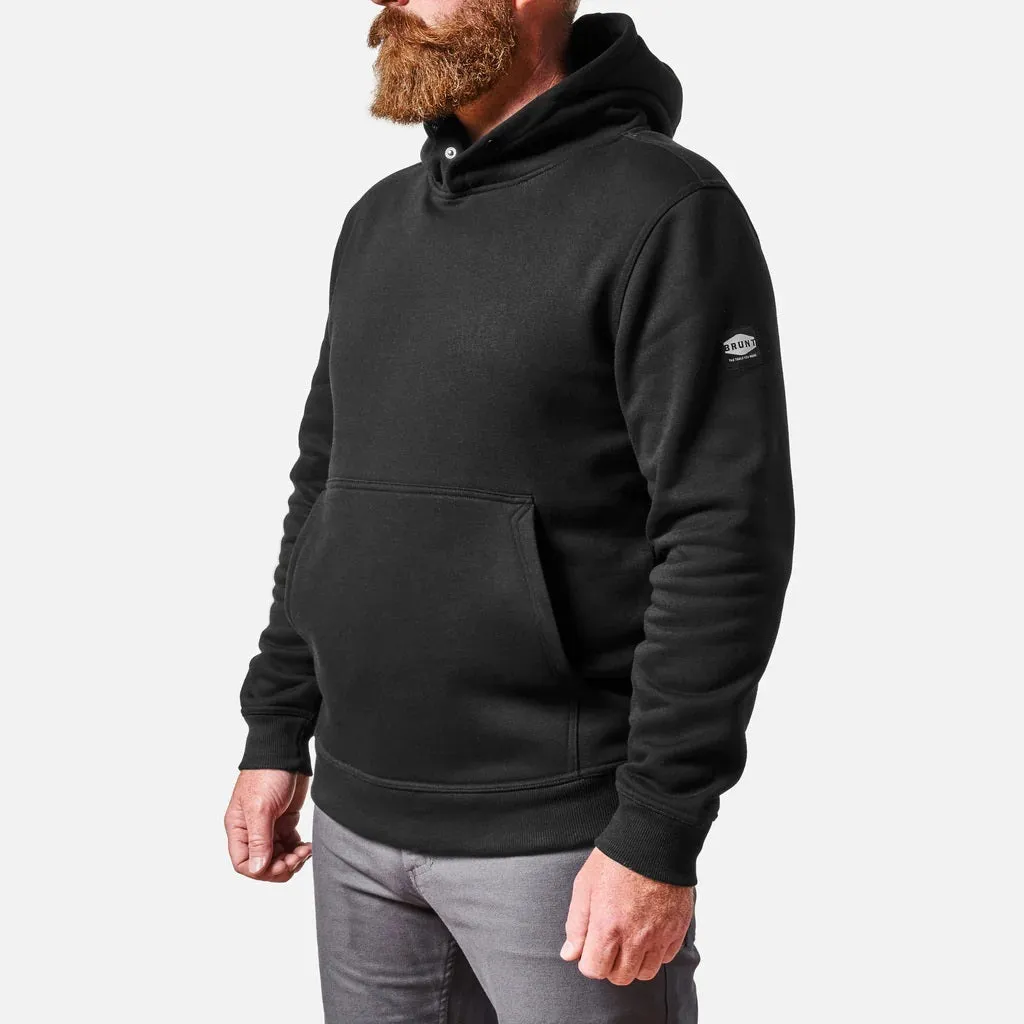 'Brunt' Men's The Shevlin Hoodie - Black