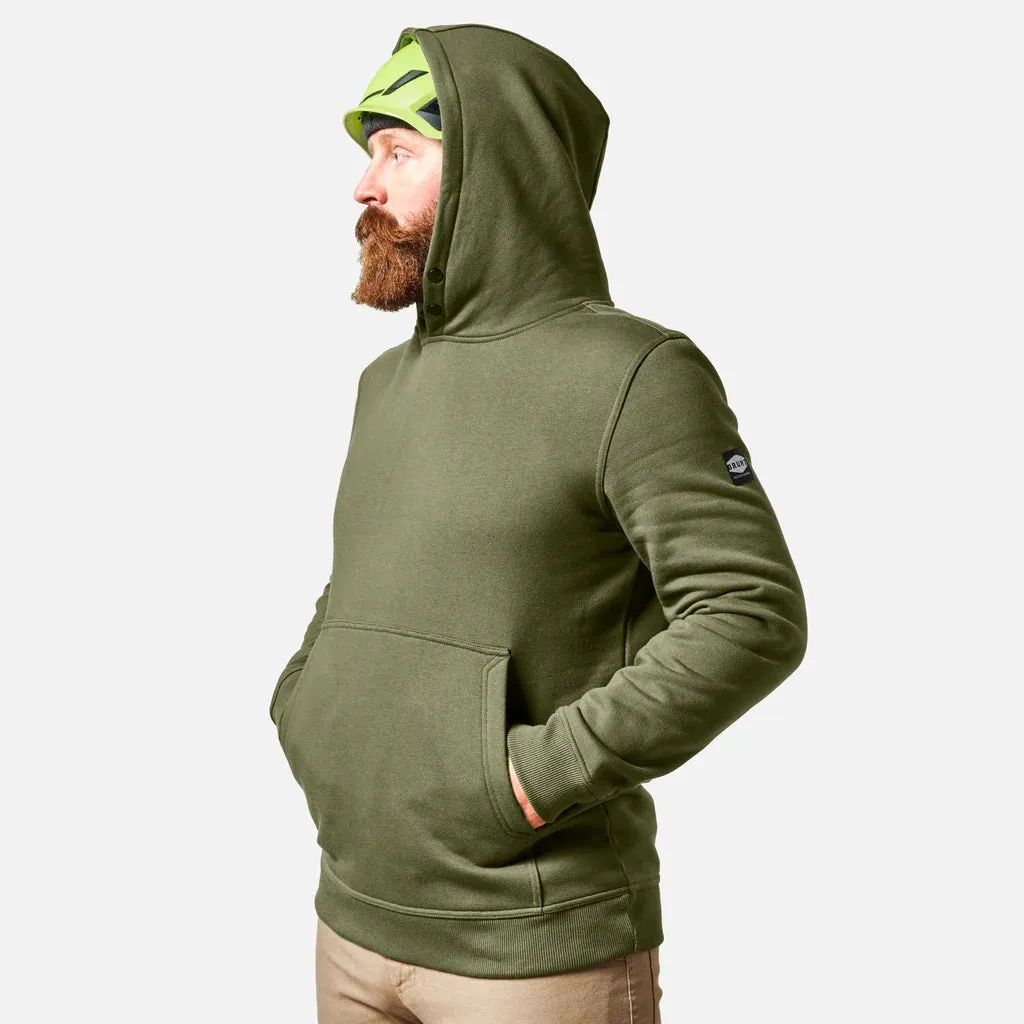 'Brunt' Men's The Shevlin Hoodie - Hunter Green