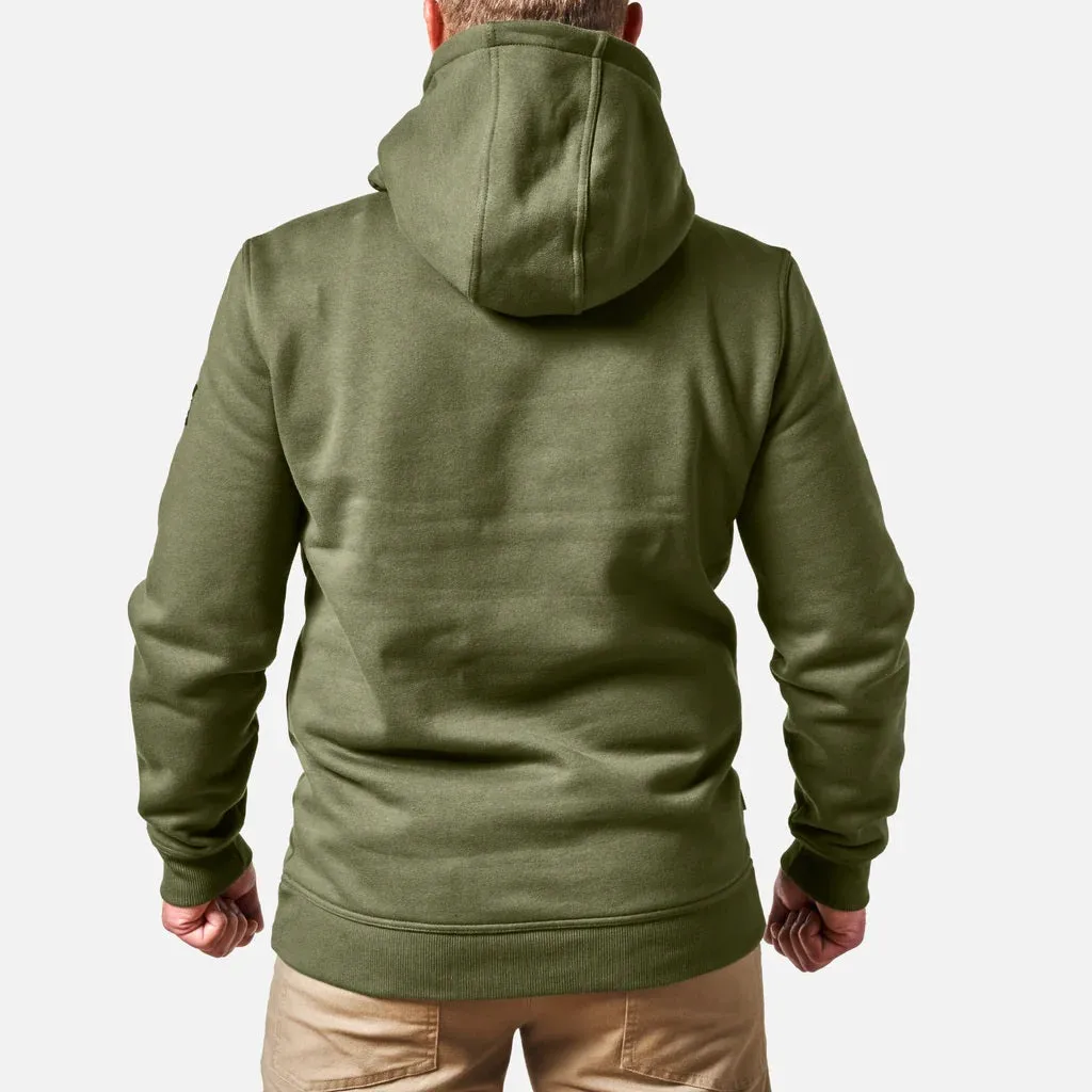 'Brunt' Men's The Shevlin Hoodie - Hunter Green