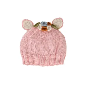 Bunny Bouquet Beanie Pink