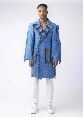 Busumuru Oversized Coat (Blue)