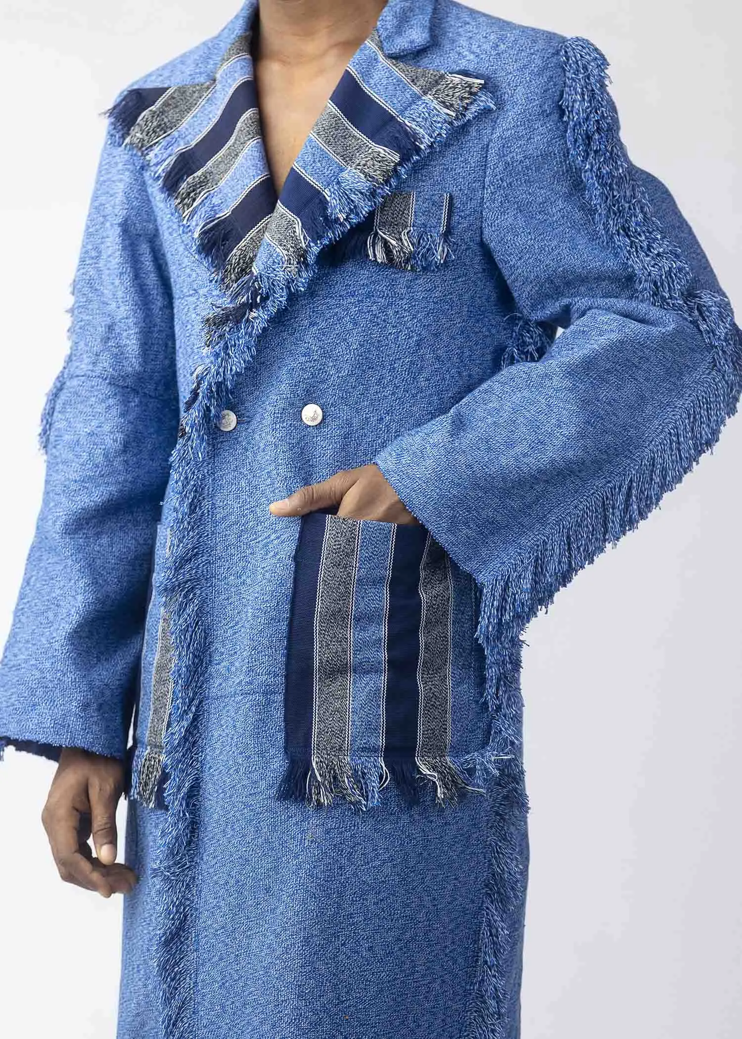 Busumuru Oversized Coat (Blue)