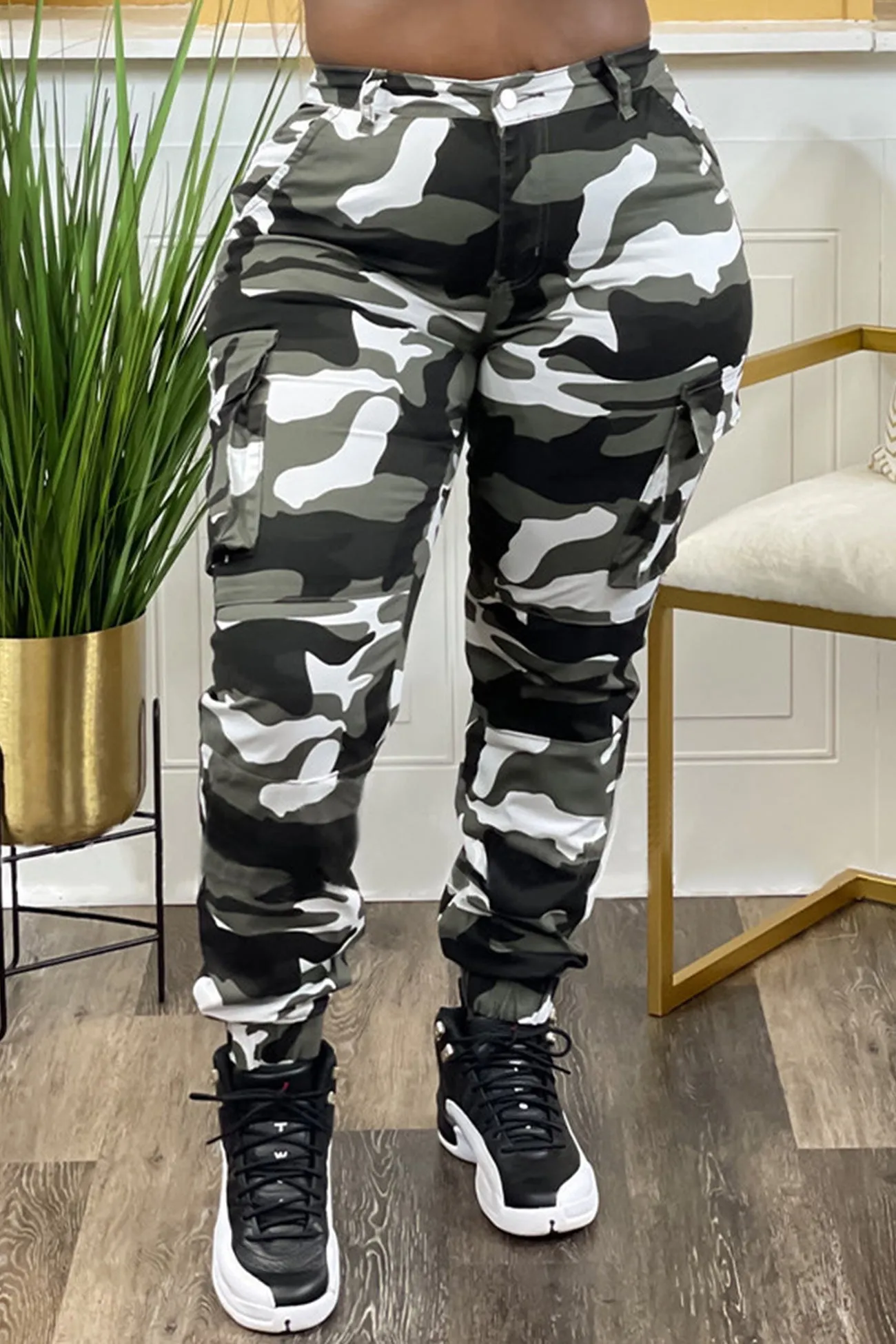 Camouflage Cargo Trousers