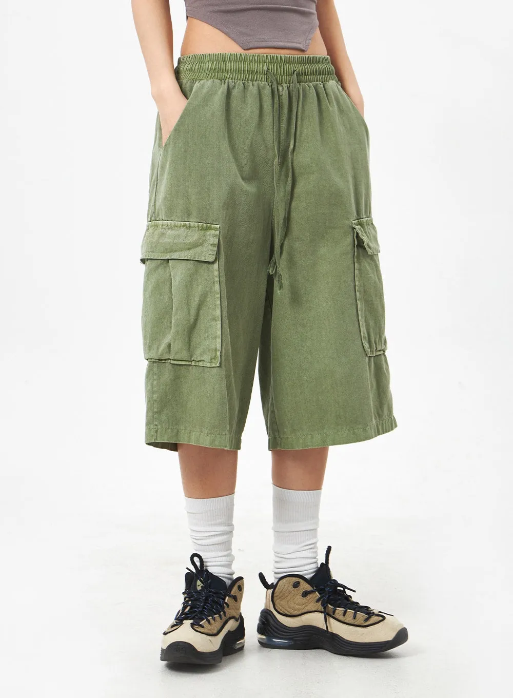 Cargo Midi Pants Unisex CA307