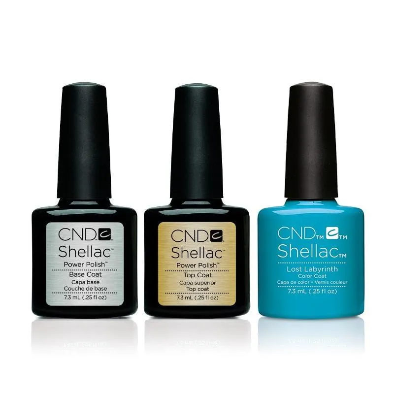 CND - Shellac Combo - Base, Top & Lost Labyrinth