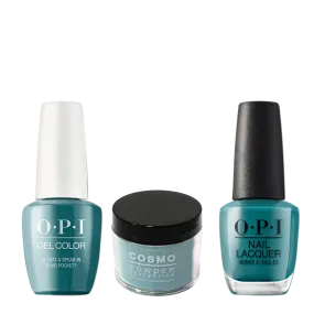 Cosmo 3in1 Dipping Powder   Gel Polish   Nail Lacquer (Matching OPI), 2oz, CF85