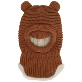 Cotton Knit Balaclava - GINGER | CALIKIDS