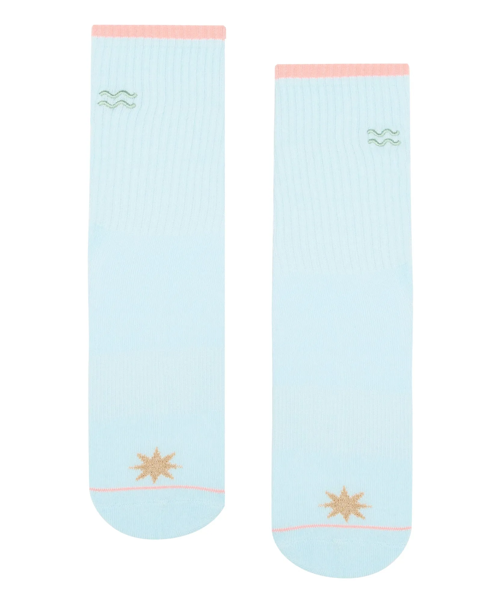 Crew Non Slip Grip Socks - Aquarius