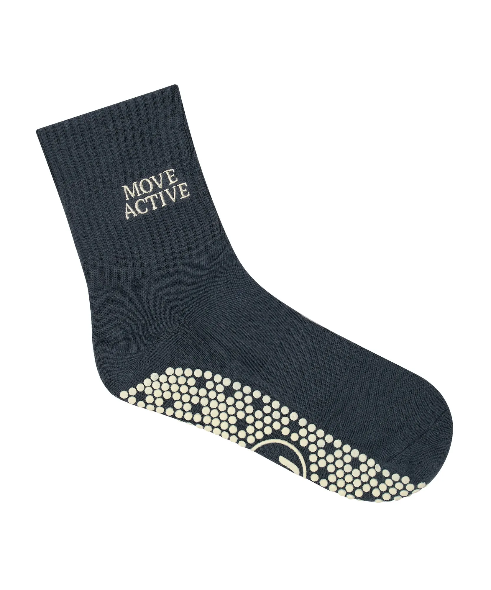 Crew Non Slip Grip Socks - Signature Ink