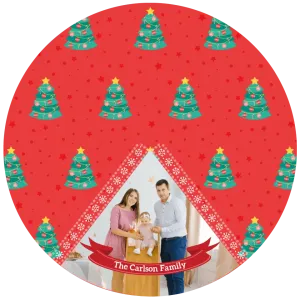 Custom Christmas Tree Skirt