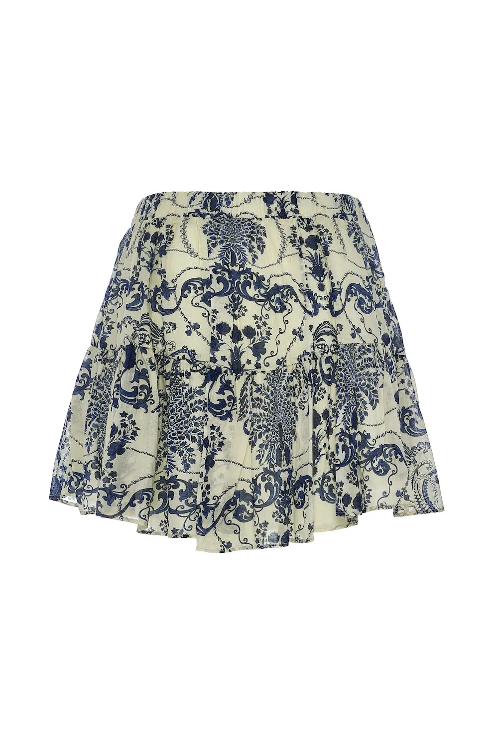 Devotion Twins Theodora Short Skirt  - Blue