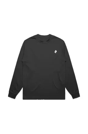 DF - Men's Black Heavy L/S Tee