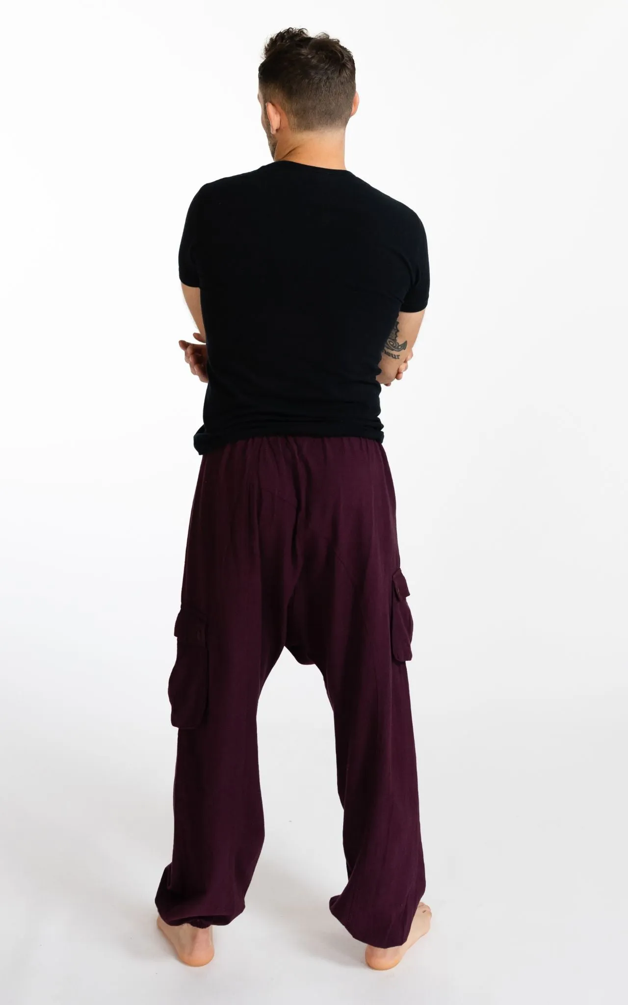 Drop Crotch Trousers