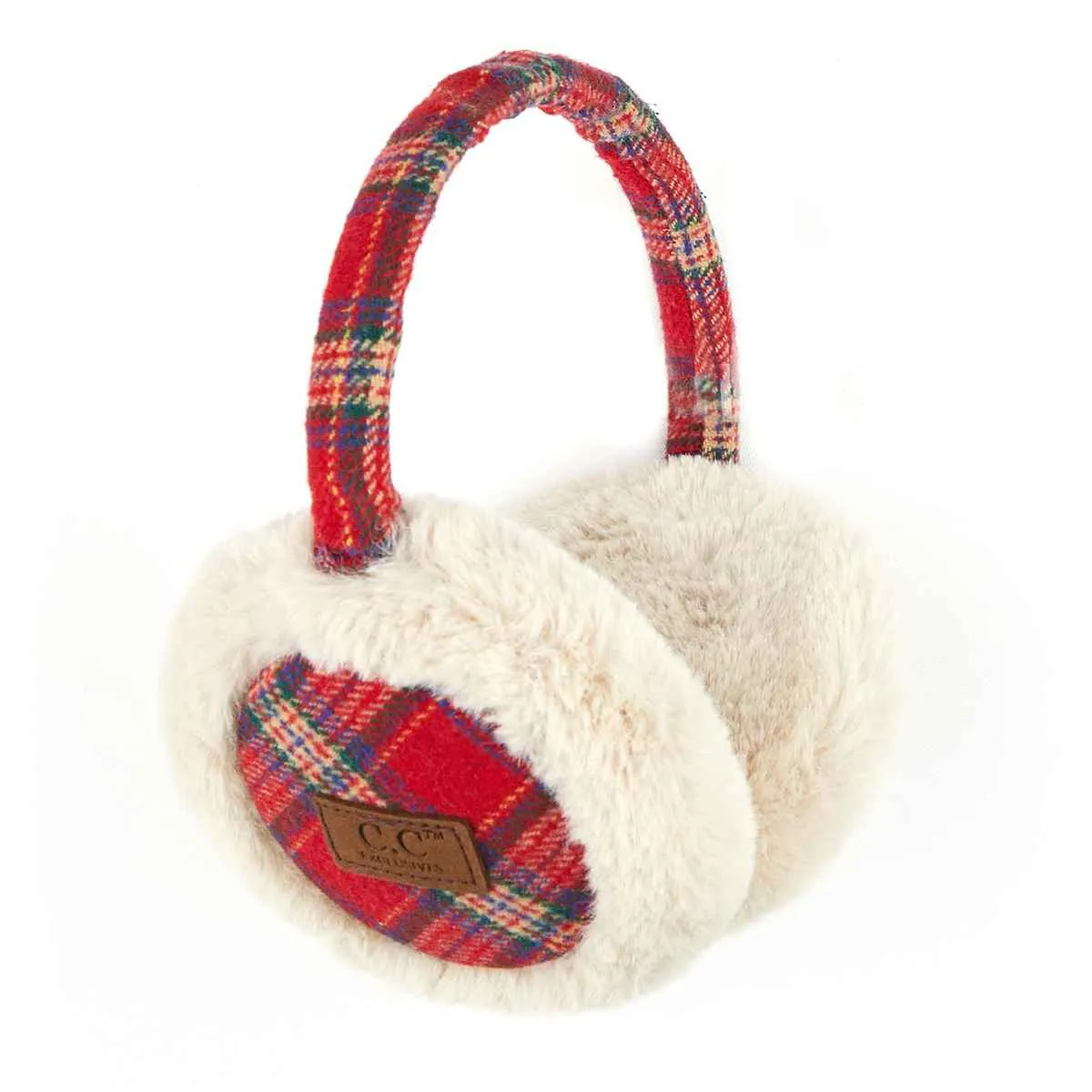 EM2339 Plaid Pattern Earmuffs