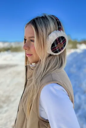 EM2339 Plaid Pattern Earmuffs