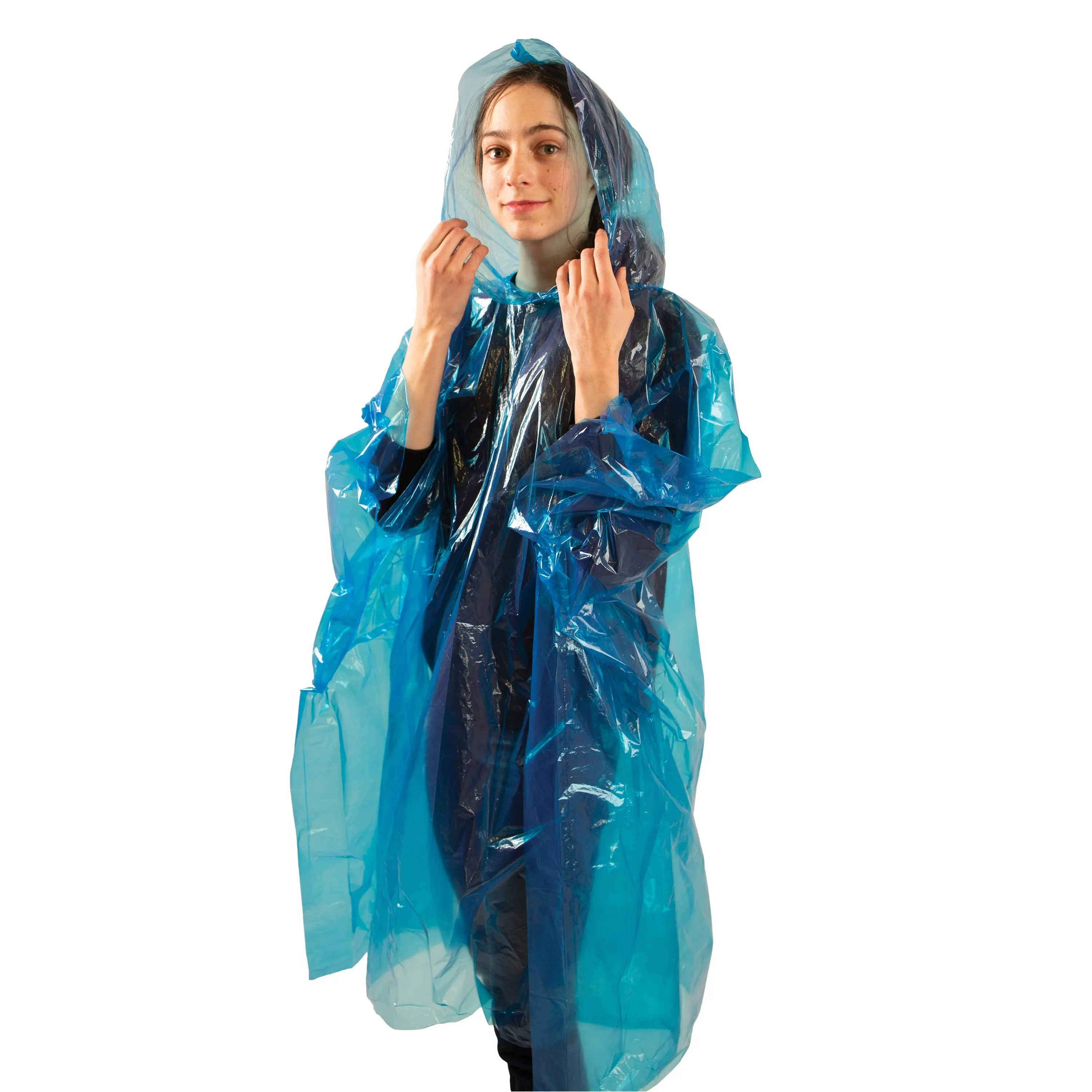 Emergency Poncho - Assorted - 30 Per Pdq