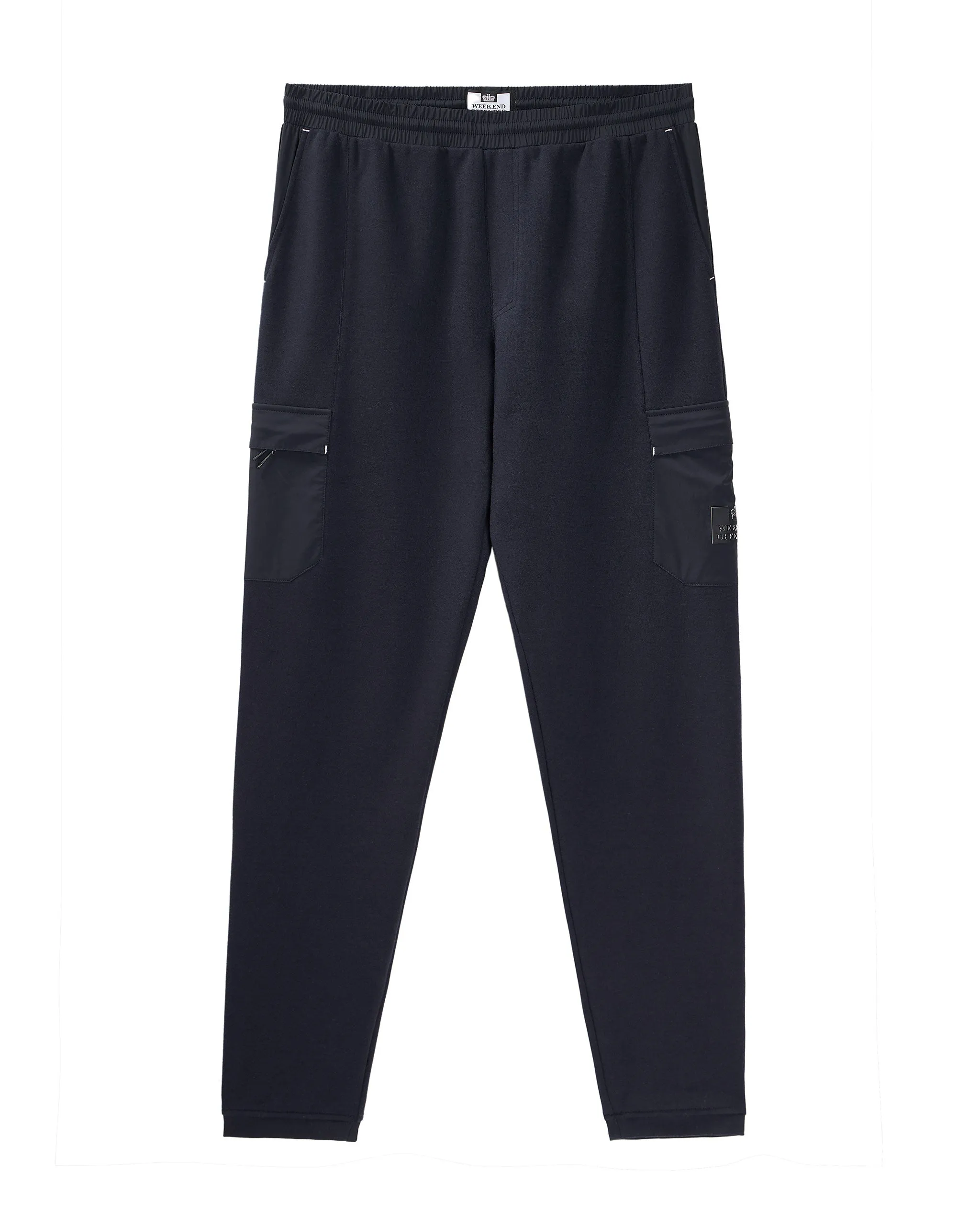 Estefano Cargo Jogger Pants Navy