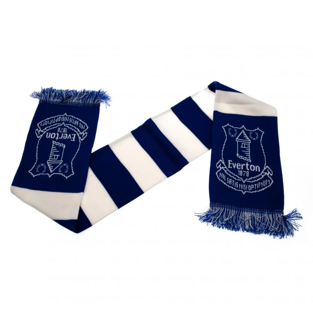 Everton FC Bar Scarf - Royal Blue and White