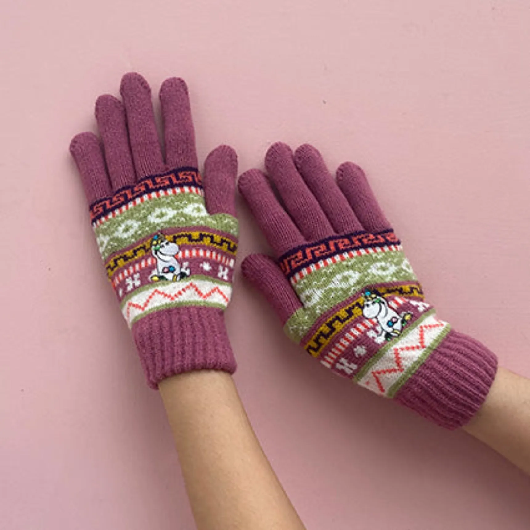 Fair Isle Gloves Snorkmaiden