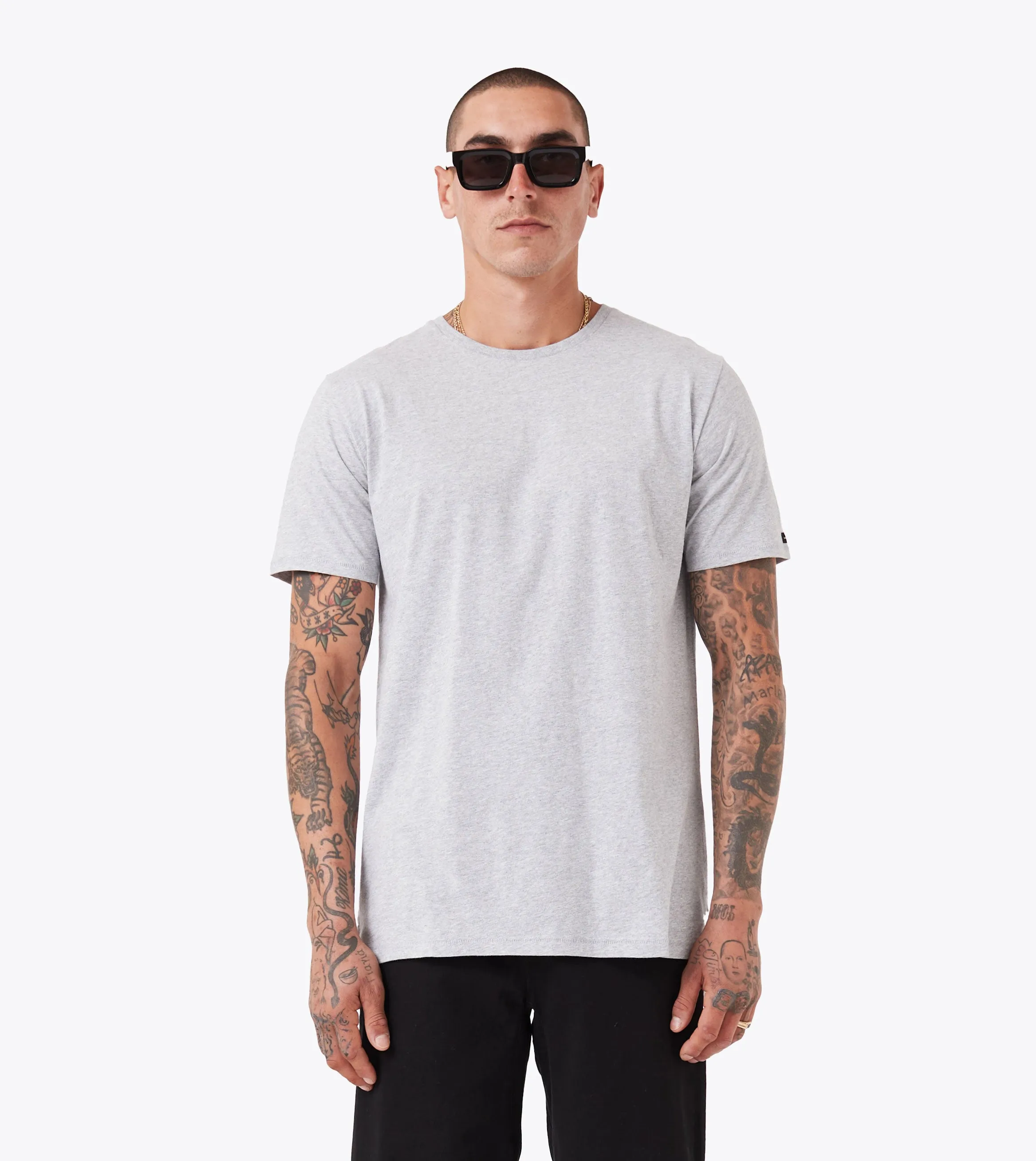 Flintlock Tee Grey Marle