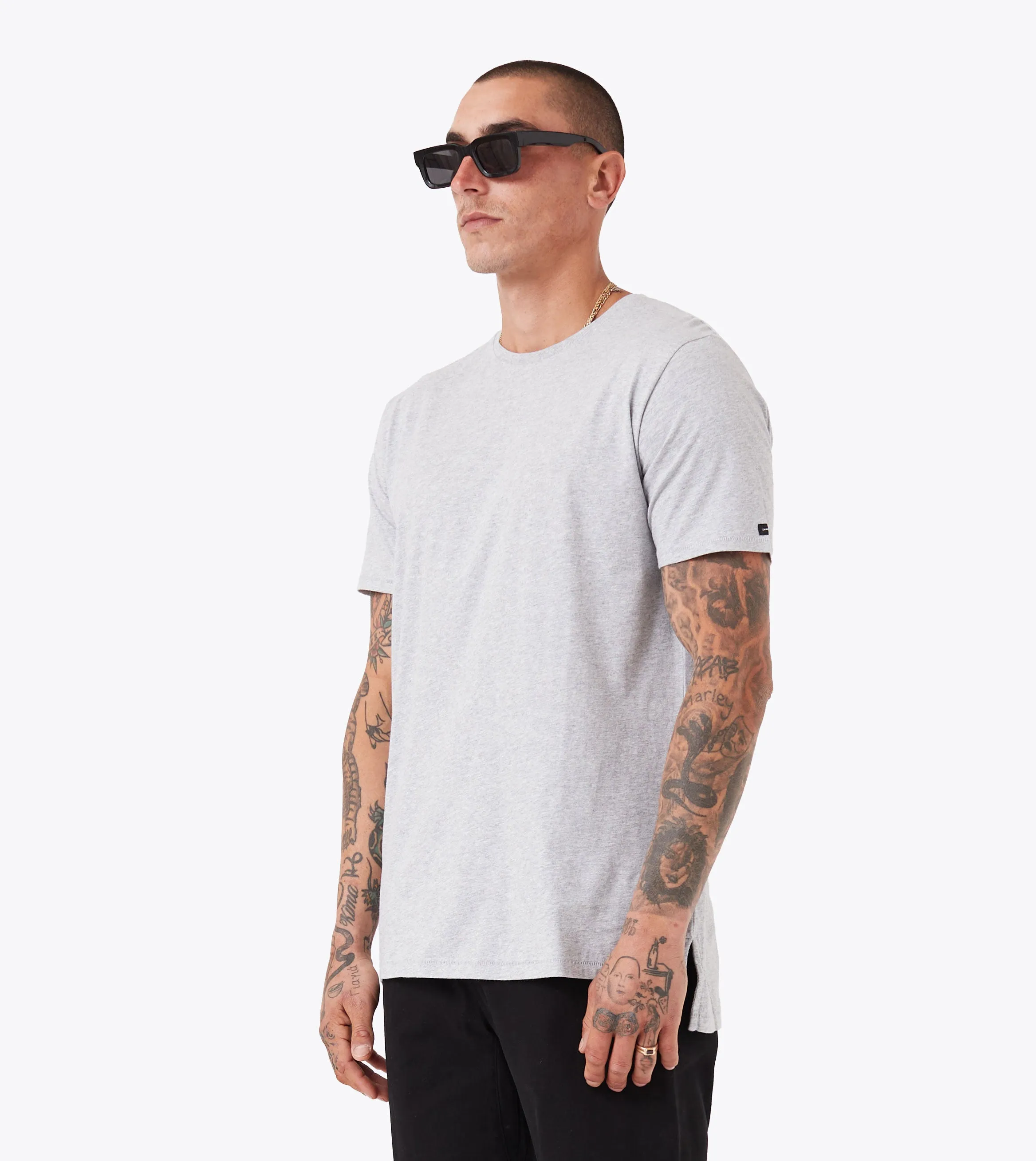 Flintlock Tee Grey Marle