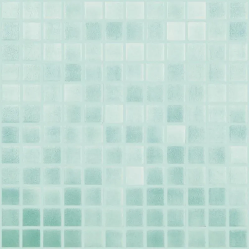 Fog Caribbean Green Slip Resistant, 1" x 1" - Glass Tile