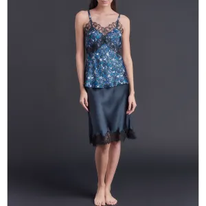 Freya Camisole in Floral Edit Liberty Print Silk Satin