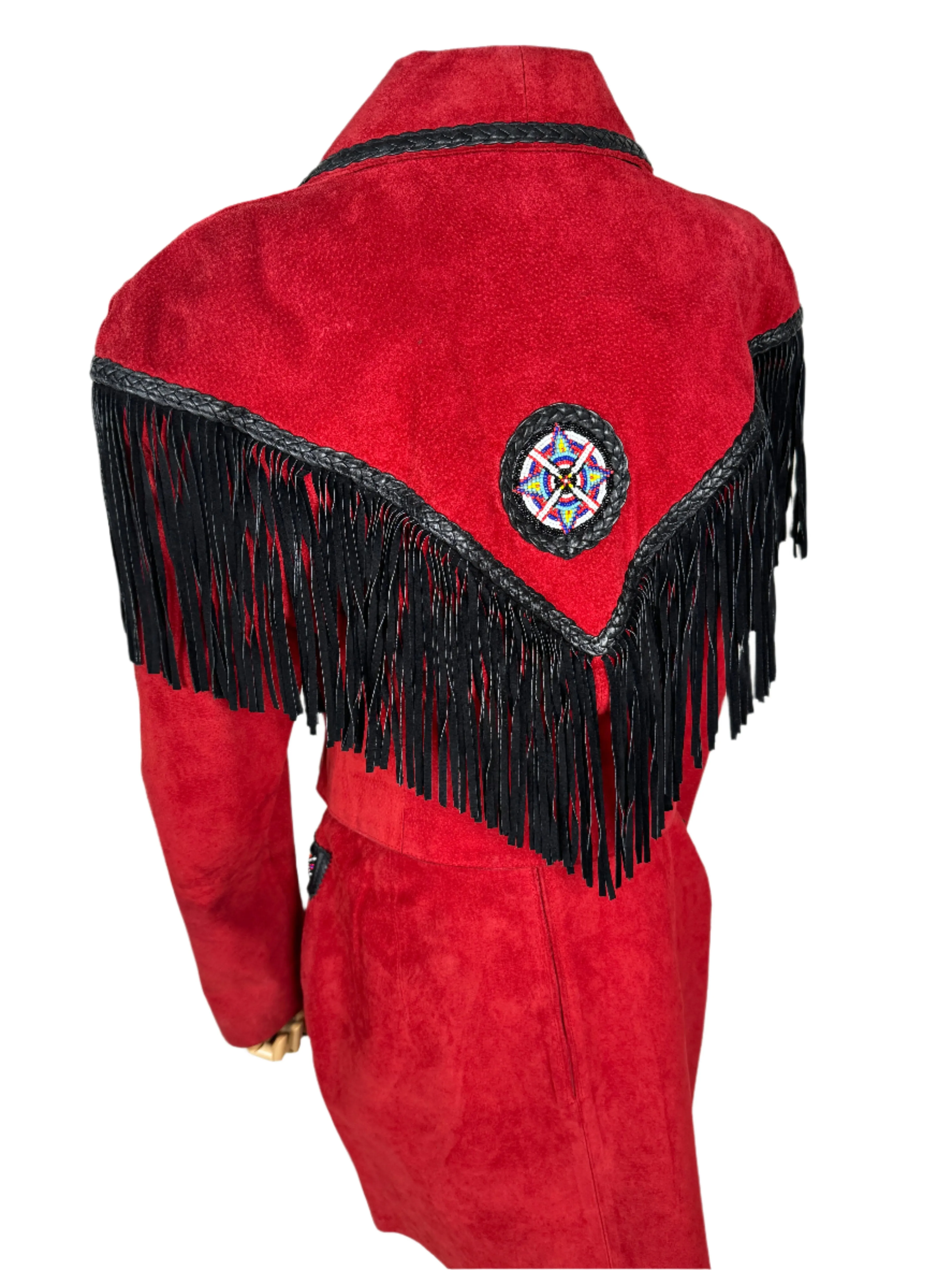 Frontier Collection, Red Suede Western Set 1980s