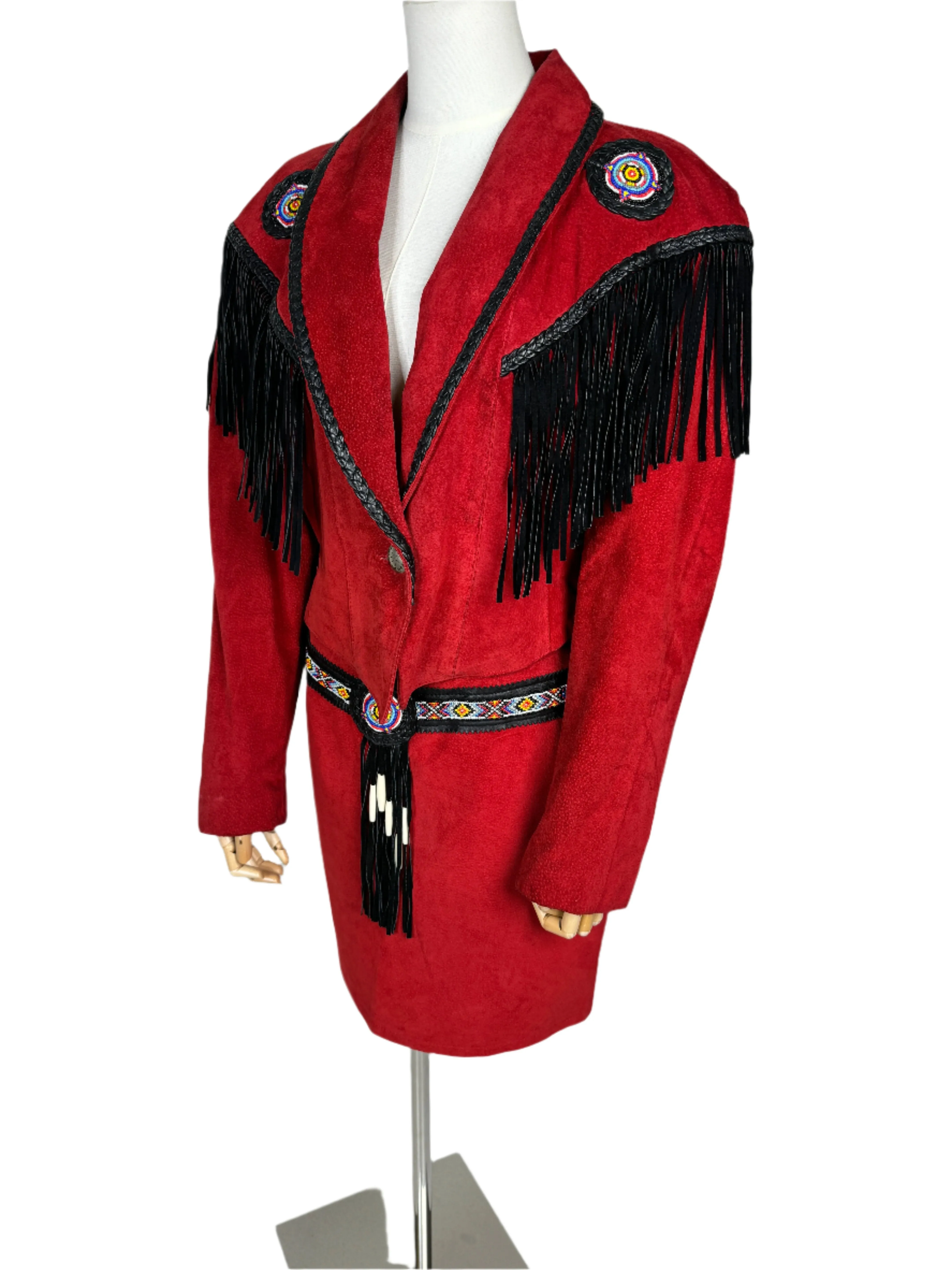 Frontier Collection, Red Suede Western Set 1980s