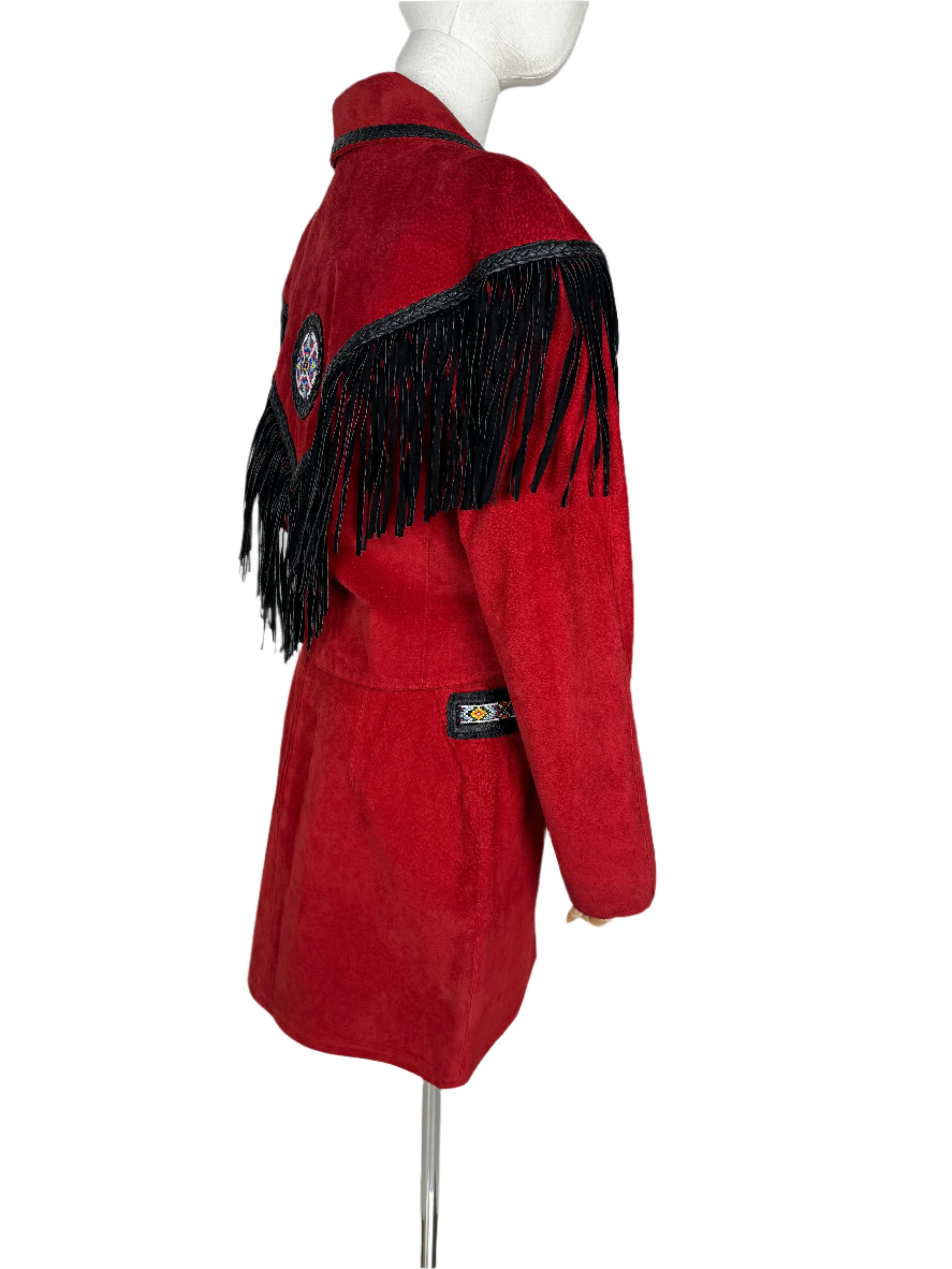 Frontier Collection, Red Suede Western Set 1980s