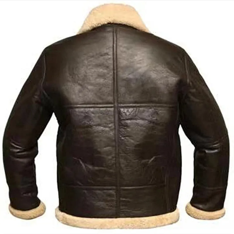 Funki Buys | Jackets | Men's Warm Faux Fur and Leather Jacket